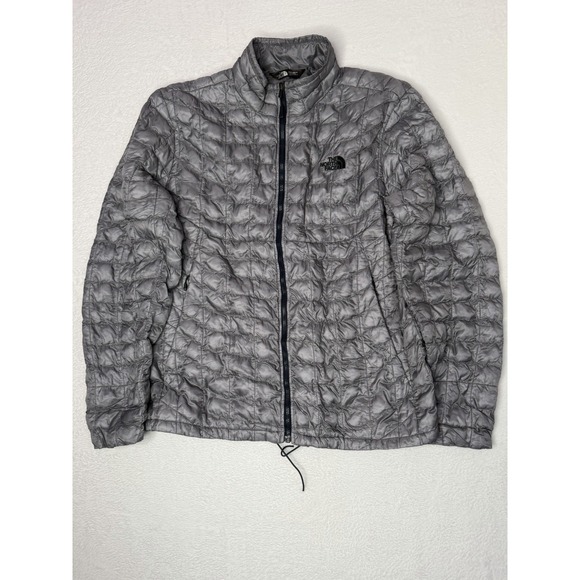 The North Face Other - The North Face ThermoBall‎ Quilted Jacket Gray Full Zip Men's Large